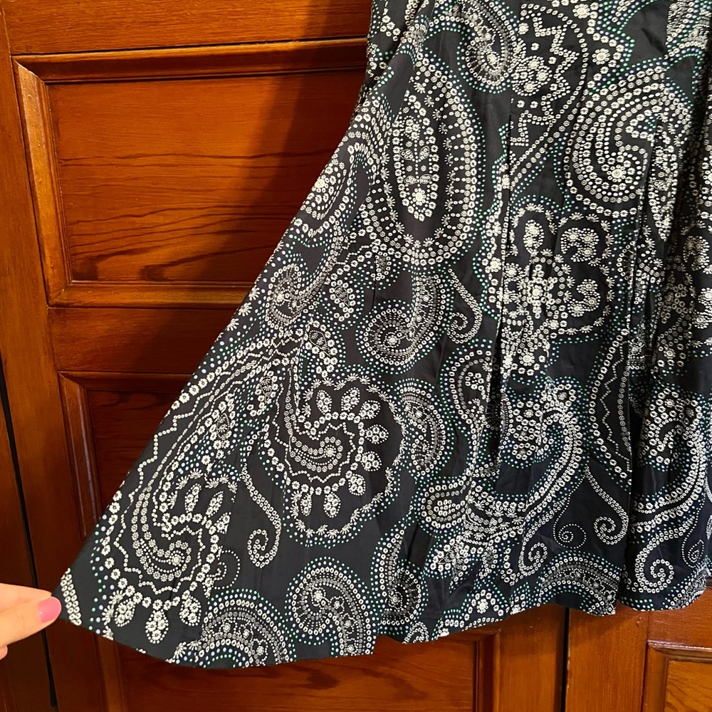 Talbots Women's Paisley Skirt 20W - Picture 4 of 6